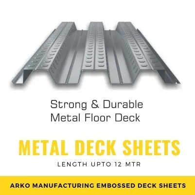 DECK SHEET/GI DECKING SHEET FOR MEZZANINE FLOOR & WALKING BRIDGES